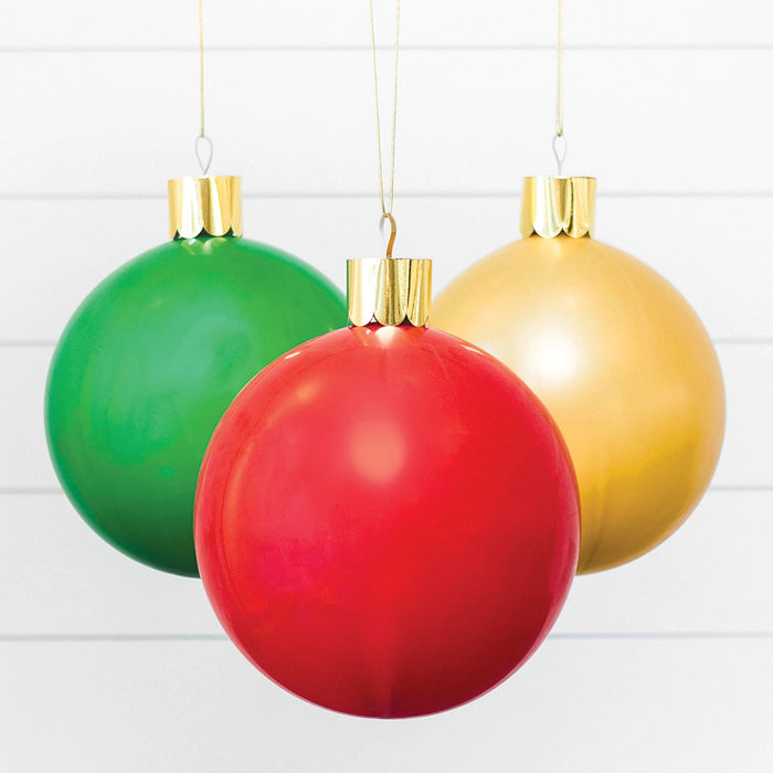 Christmas Balloon Ornament Kit 24in | 14pcs