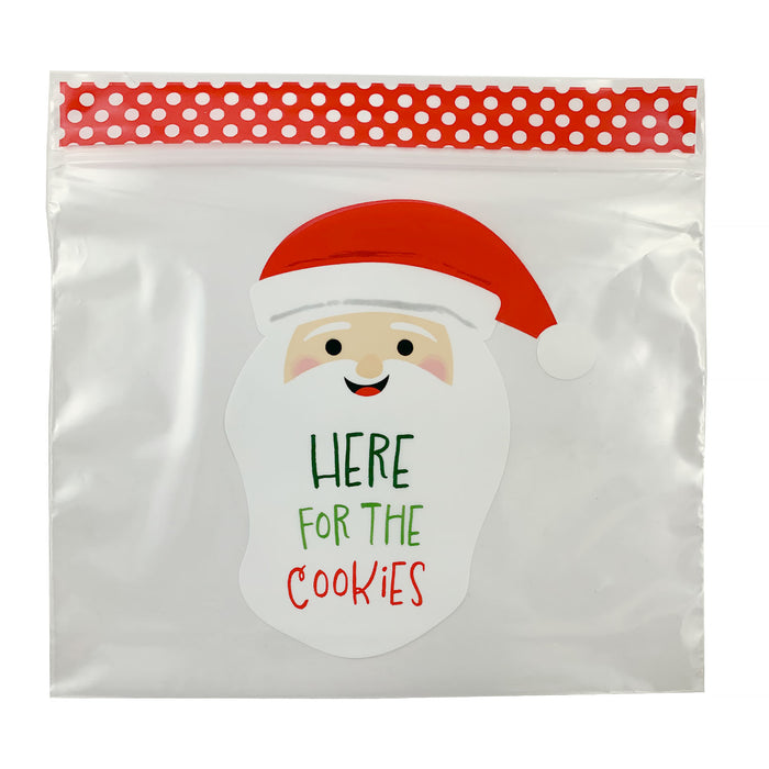 Christmas Resealable Santa Treat Bags | 20 ct