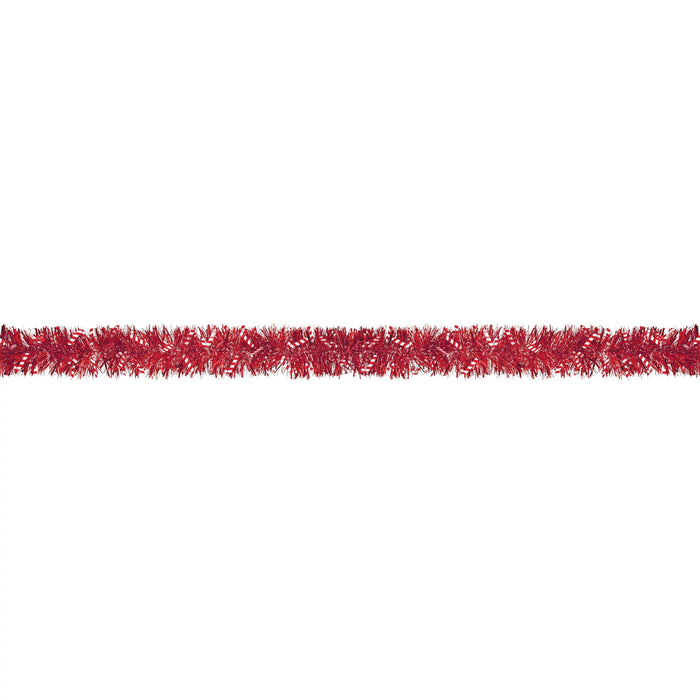 Christmas Candy Cane Boa Tinsel Garland 9' | 1ct