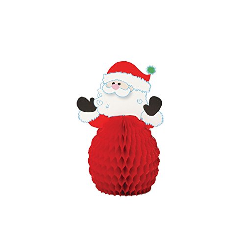 Christmas Mini Santa Centerpiece 6" | 1 ct