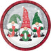 Bring the holiday cheer to your next holiday gathering with these festive Christmas Holiday gnomes paper plates. Each plate is a sturdy 9" and comes in a pack of 8, making them perfect for every dinner, lunch, and snack! Show off your holiday spirit and enjoy a worry-free meal with these party plates.