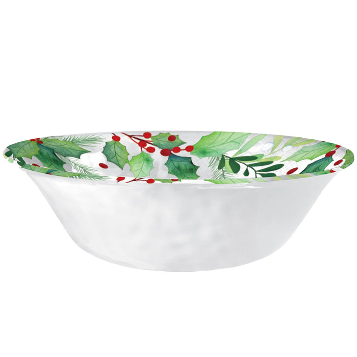 Christmas Holly Serving Bowl 11 1/2" 104oz | 1ct