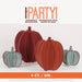 A package of Thanksgiving Elegant Pumpkin Centerpieces.