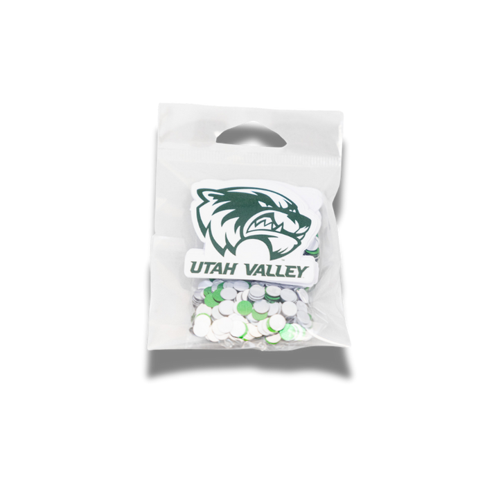 Utah Valley Wolverine Logo Deco-Fetti 2" | 24 ct