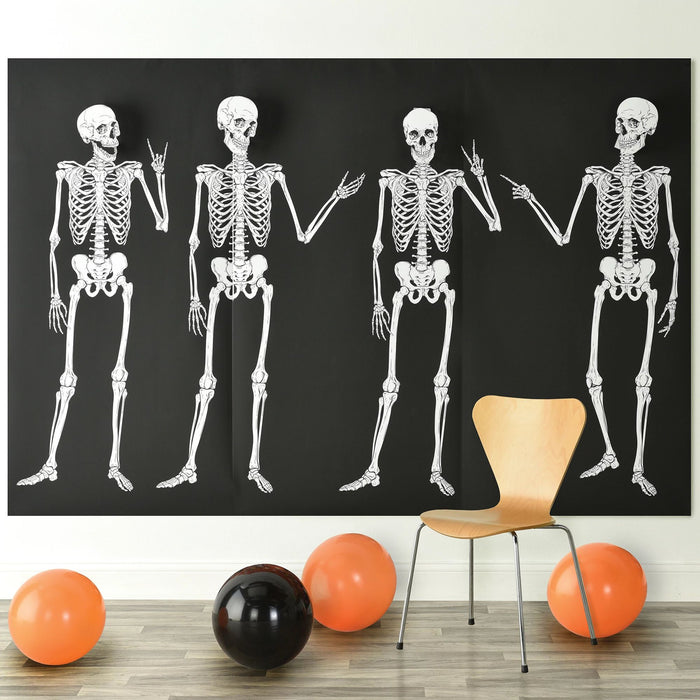 Skeleton 3pc Back Drop