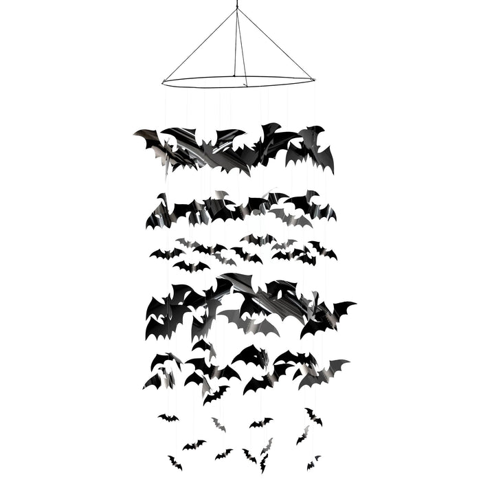 Halloween Spellbound Bats Ceiling Decoration 56" x 18" | 1 ct