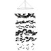 Halloween Spellbound Bats Ceiling Decoration 56" x 18" | 1 ct