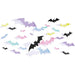 Pastel Halloween Bat 3D Cardstock Cutouts | 50 pc