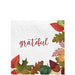 A Thanksgiving Changing Seasons Paper Beverage Napkin.