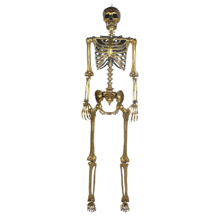 Halloween Gold Posable Skeleton 5' | 1 ct