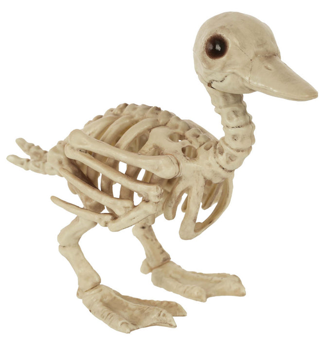 7.75 inch plastic baby duck skeleton