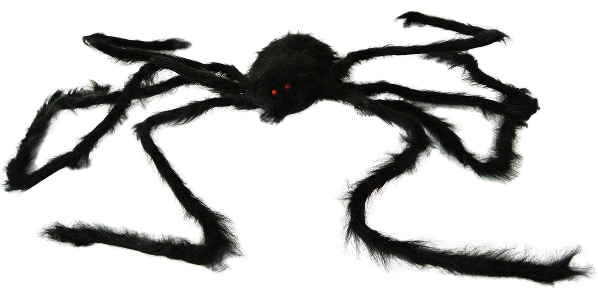 Halloween Giant Black Spider 5' | 1 ct