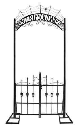 Halloween Enter If You Dare Metal Archway 7'- 8' | 1 ct