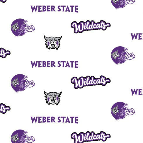 Weber State University Vinyl Table Runner 13 "x 90" | 1 ct