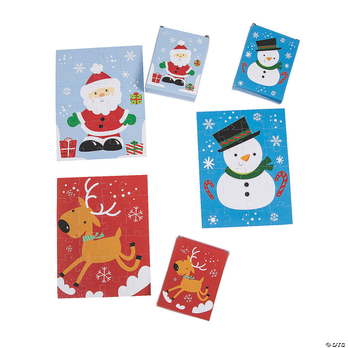 Christmas Character Jigsaw Puzzles Assorted | 1 ct