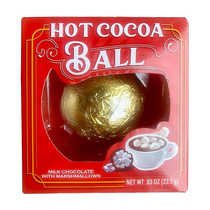 Christmas Milk Chocolate Hot Cocoa Ball With Marshmallows, 0.83oz. | 1 ct