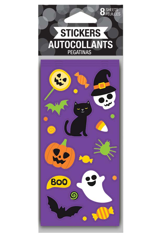 Halloween Stickers 8 sheets