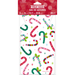 Christmas Candy Canes Shaped Cello Bags are perfect for holiday treats. This 20-count pack features festive designs and a resealable top, making them ideal for gifting, storage, and more.