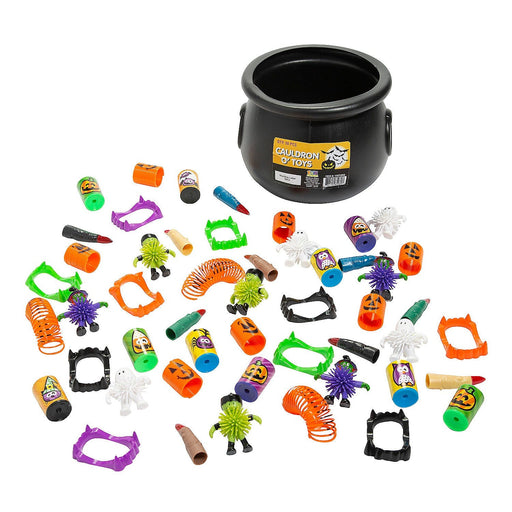 Halloween Cauldron O' Toys 50pc