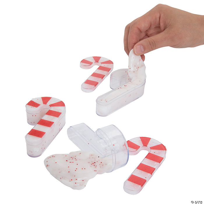 Peppermint-Scented Candy Cane Slime (3 of product)