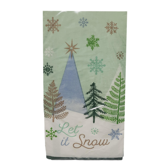 Christmas Winter Wonderland Dinner Napkins | 16 ct