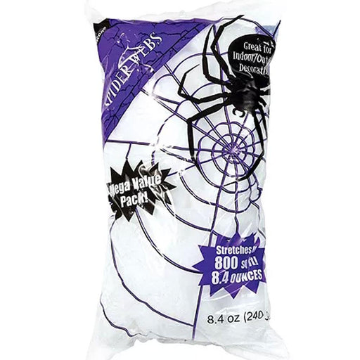 White Stretch Spider Web 8.4oz