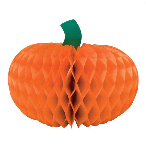 Large Pumpkin Centerpiece Orange 12in