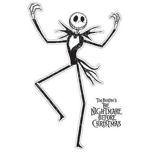 Nightmare Before Christmas Jack Jointed Cut Out 4ft