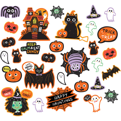 Halloween Spooky Friends Cut Outs 30pc