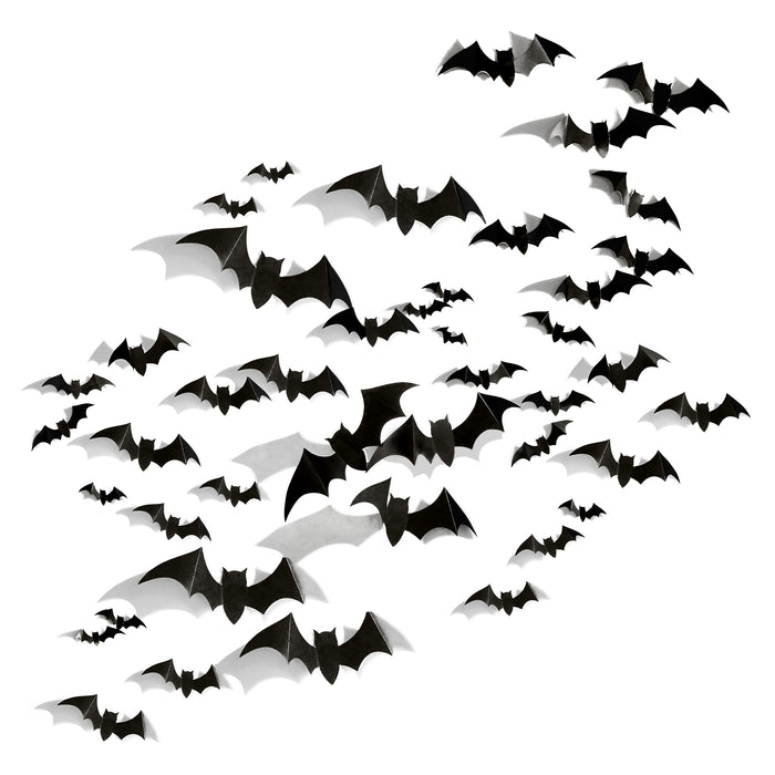 Halloween Assorted Bat Cutouts 50ct