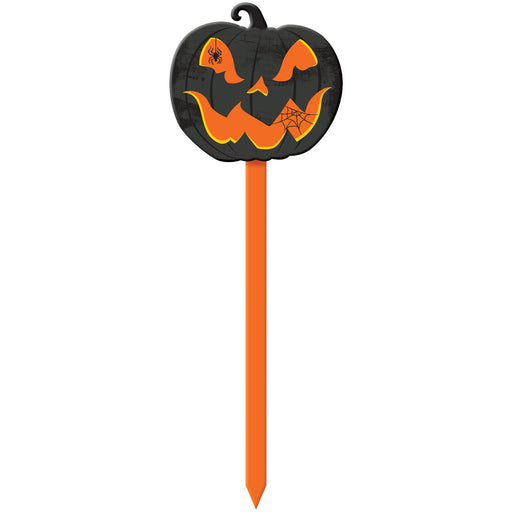 Halloween Jack O Lantern Yard Stake