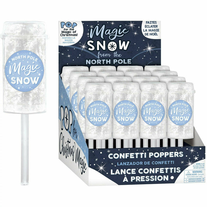 Christmas Snow Confetti Poppers | 1ct