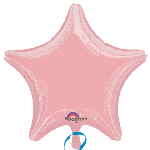 Pastel Pink Star 18" Mylar Balloon | 1ct.