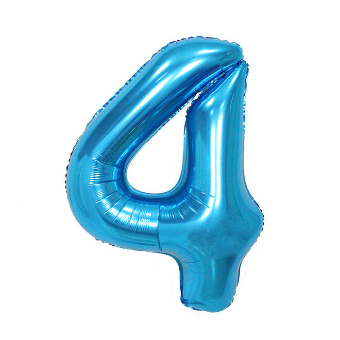 Blue Jumbo Number Balloons 34" | 1 ct