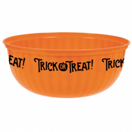 Halloween Trick or Treat Large Bowl 6qt