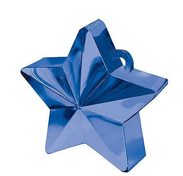 Balloon Weight, Blue Star | 1ct.