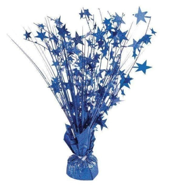 Royal Blue Cascade Balloon Weight 15" | 1ct