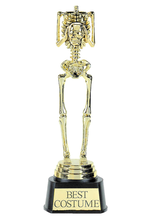 Halloween Skeleton Best Costume Trophy