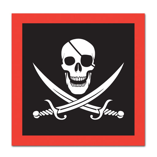 Classic Pirate Lunch Napkins | 16 ct