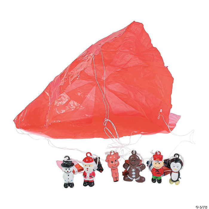 12 Mini Paratrooper Holiday Figures | 1 ct