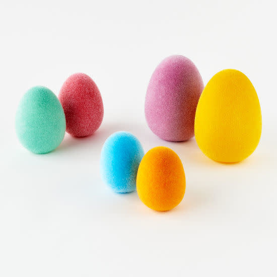 Flocked Egg assorted Colors | 1ct