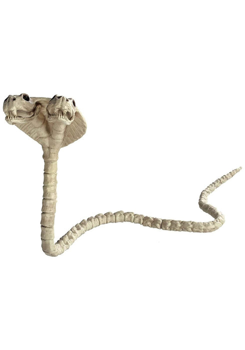 Double Headed Cobra Skeleton Snake