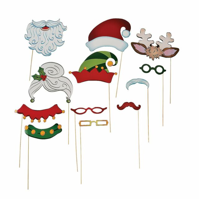 Christmas Photo Props | 12pcs