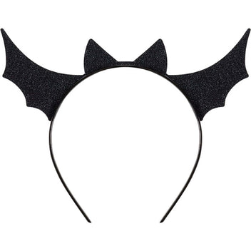 Halloween Bats and Boos Black Bat Headband